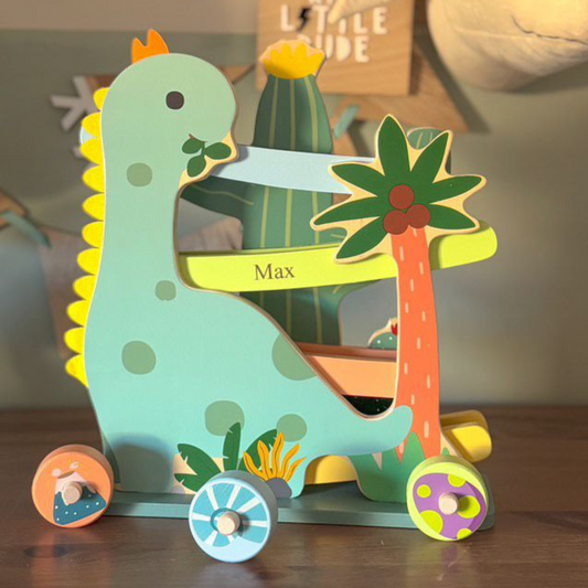 Personalised Engraved Classic World Dinosaur Slide